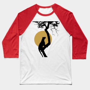 The leopard in his tree Baseball T-Shirt